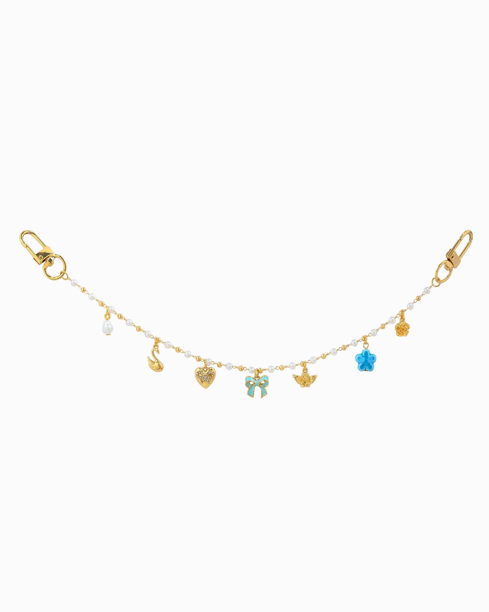 Sugar Pearl Dreams Bow Bag Charm