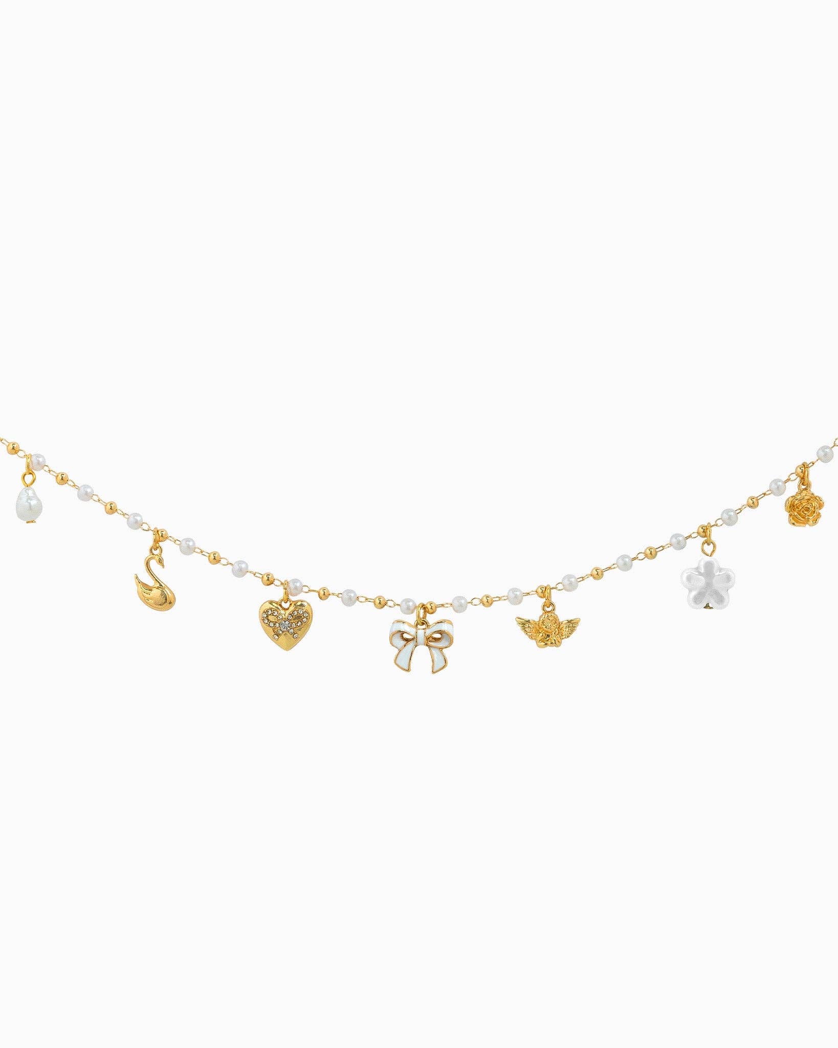 Sugar Pearl Dreams Bow Bag Charm