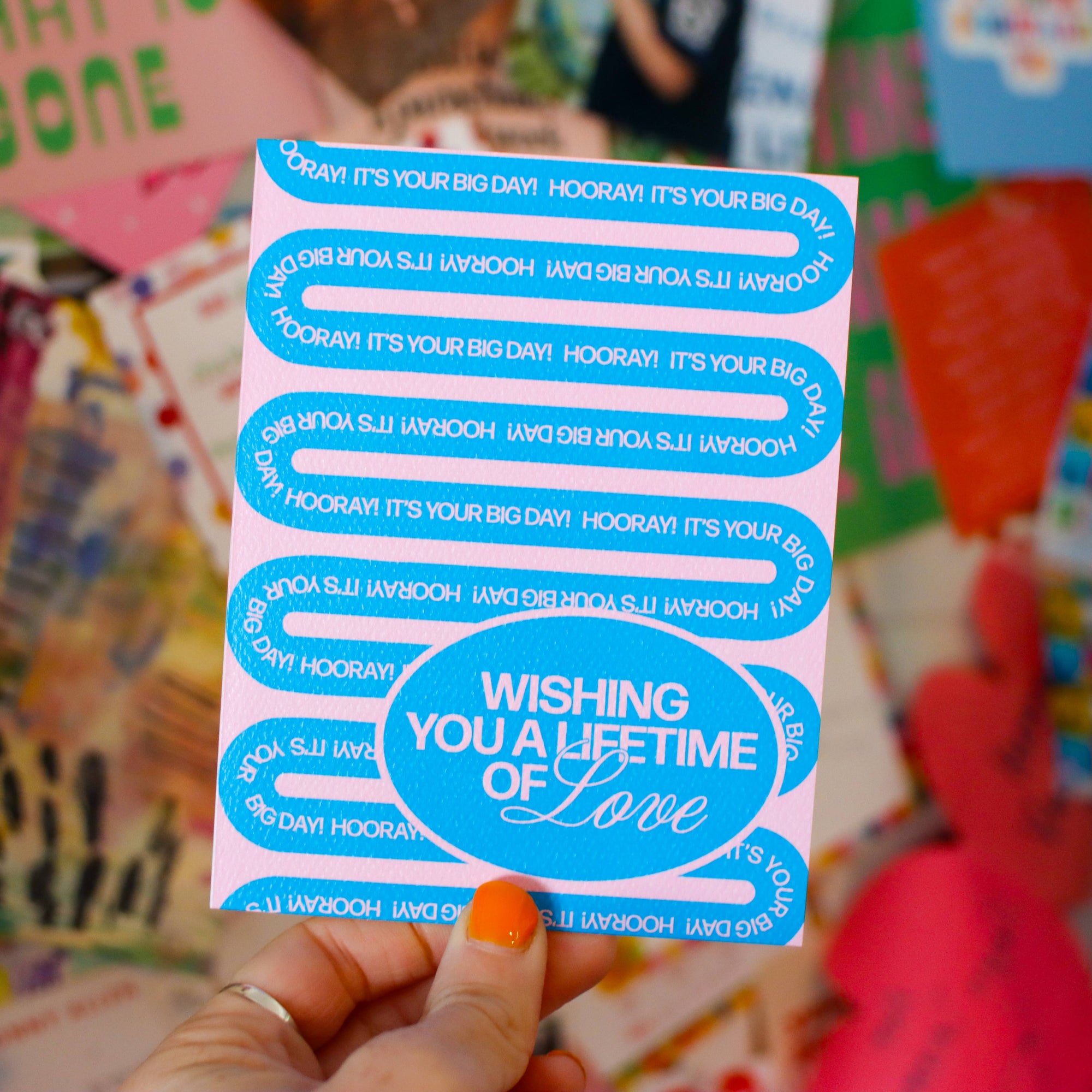 LIFETIME OF LOVE - greeting card