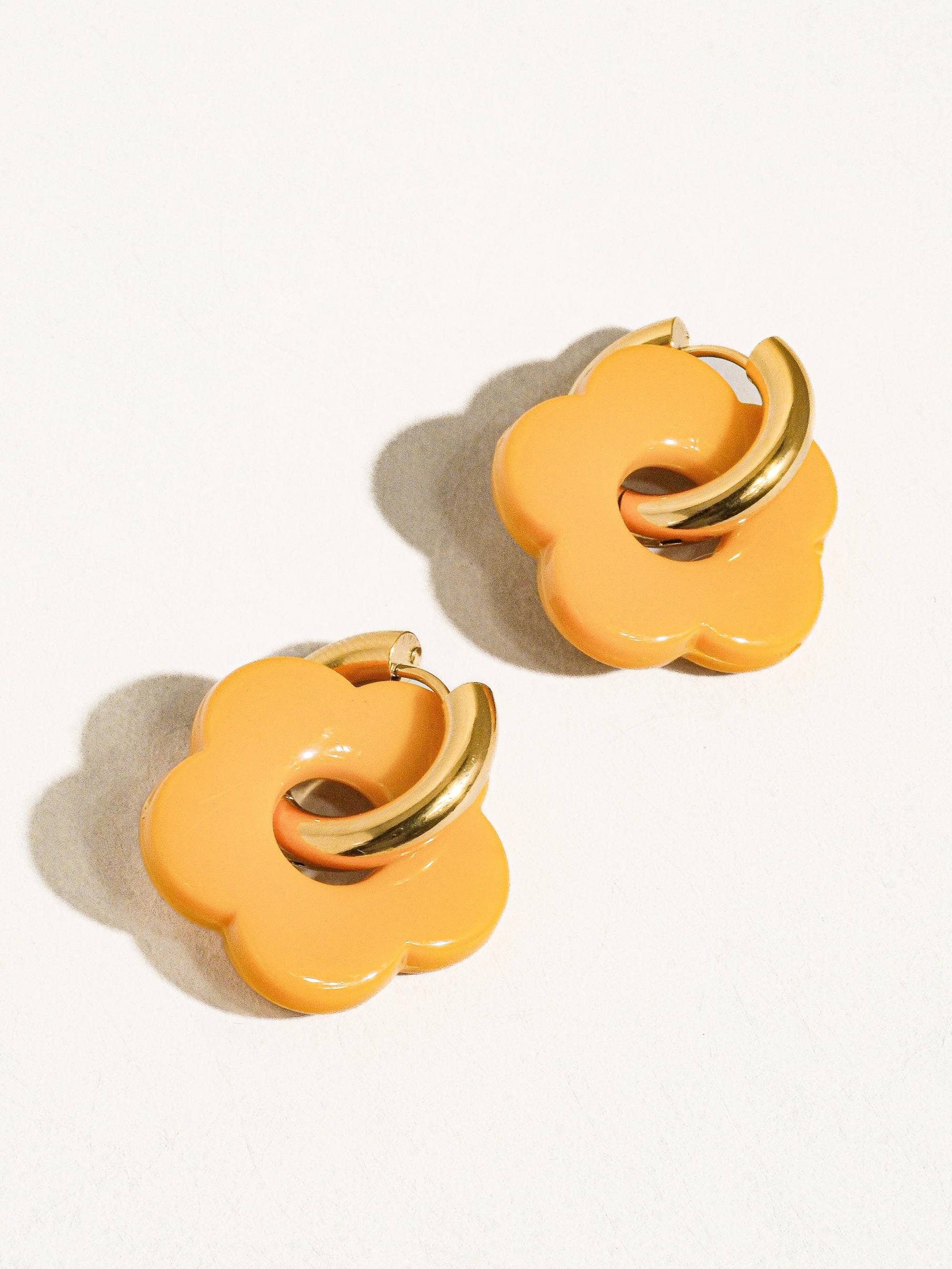 Petal 18K Gold Non-Tarnish Summer Flower Earring