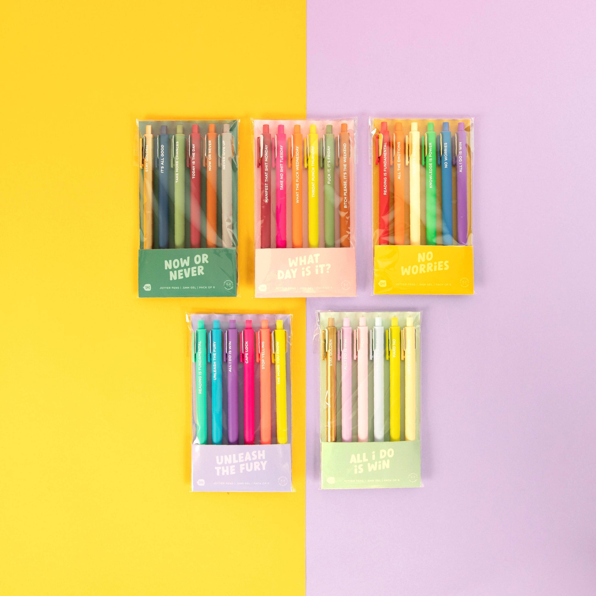 Jotter Sets - 6 pack (Top Sellers!!)