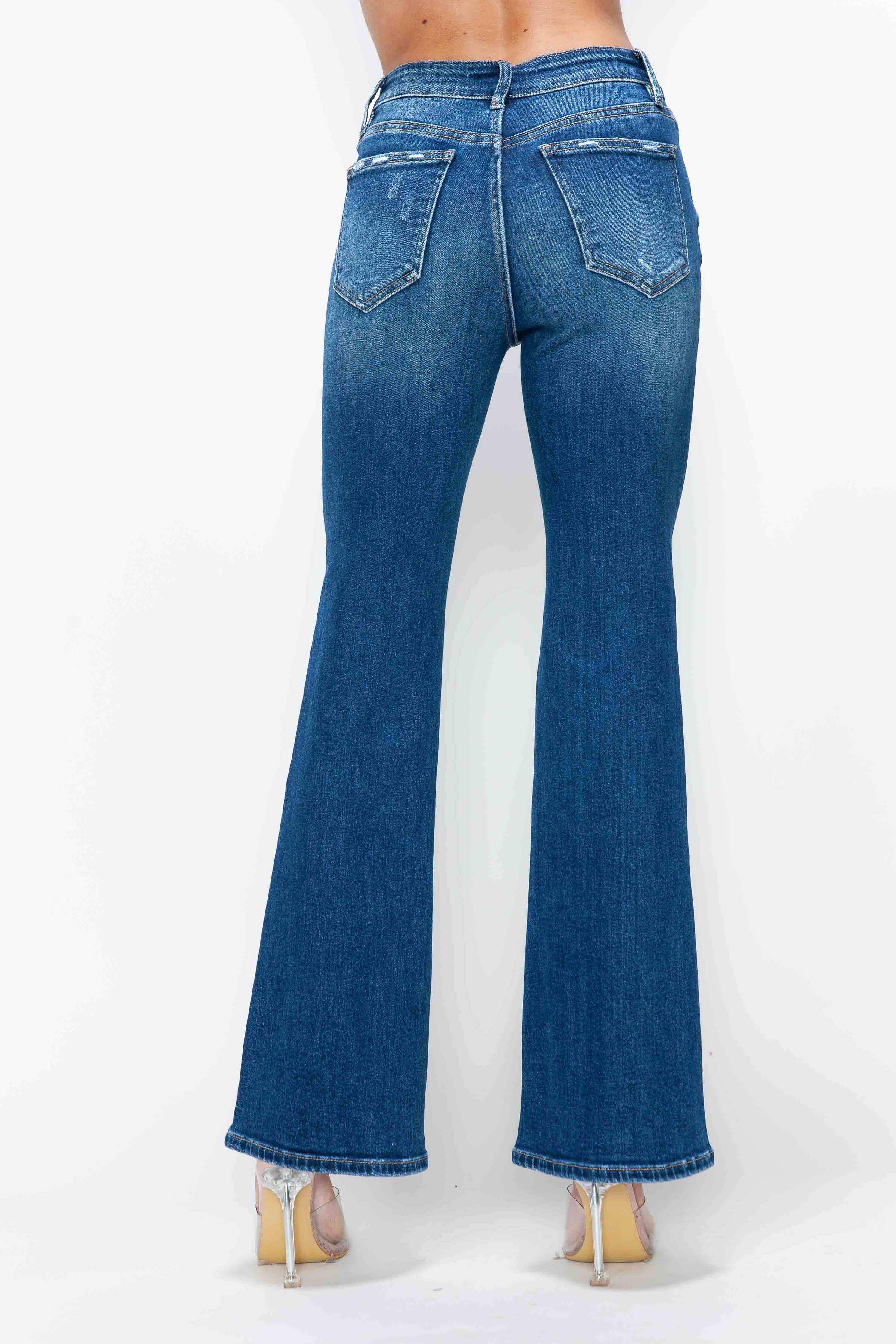High Rise Boot Cut Jeans