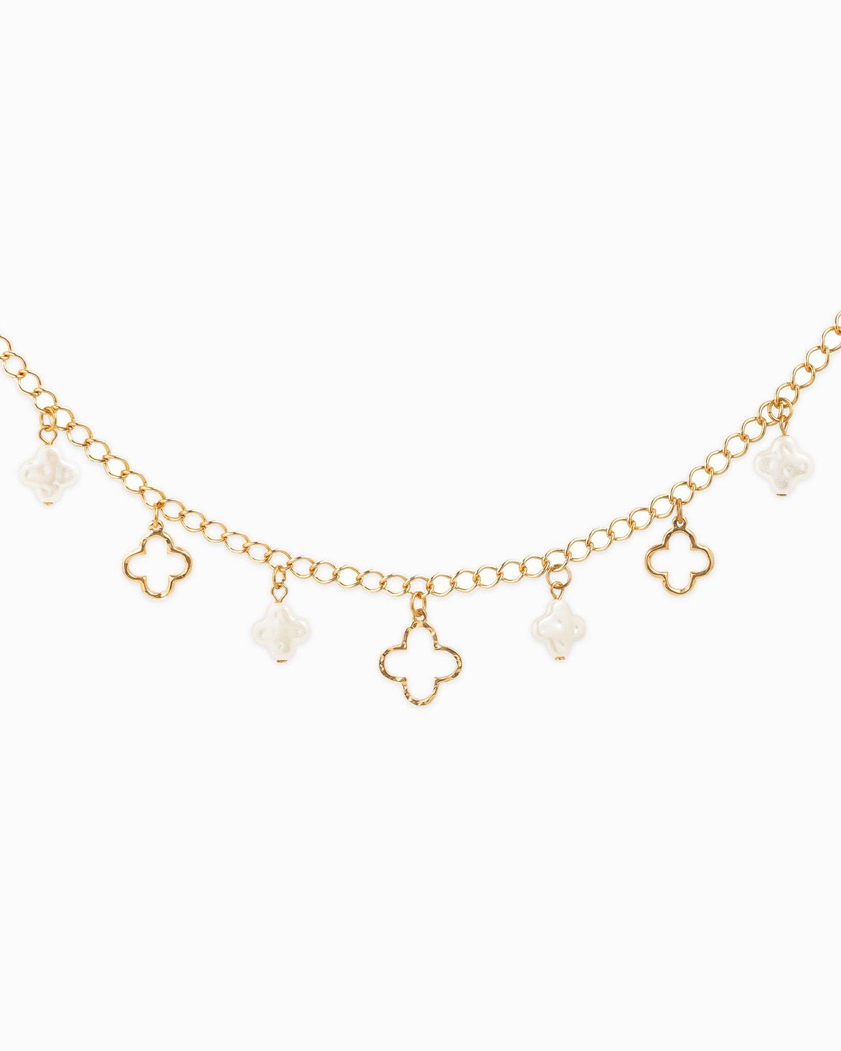 Clover Chain Bag Charm