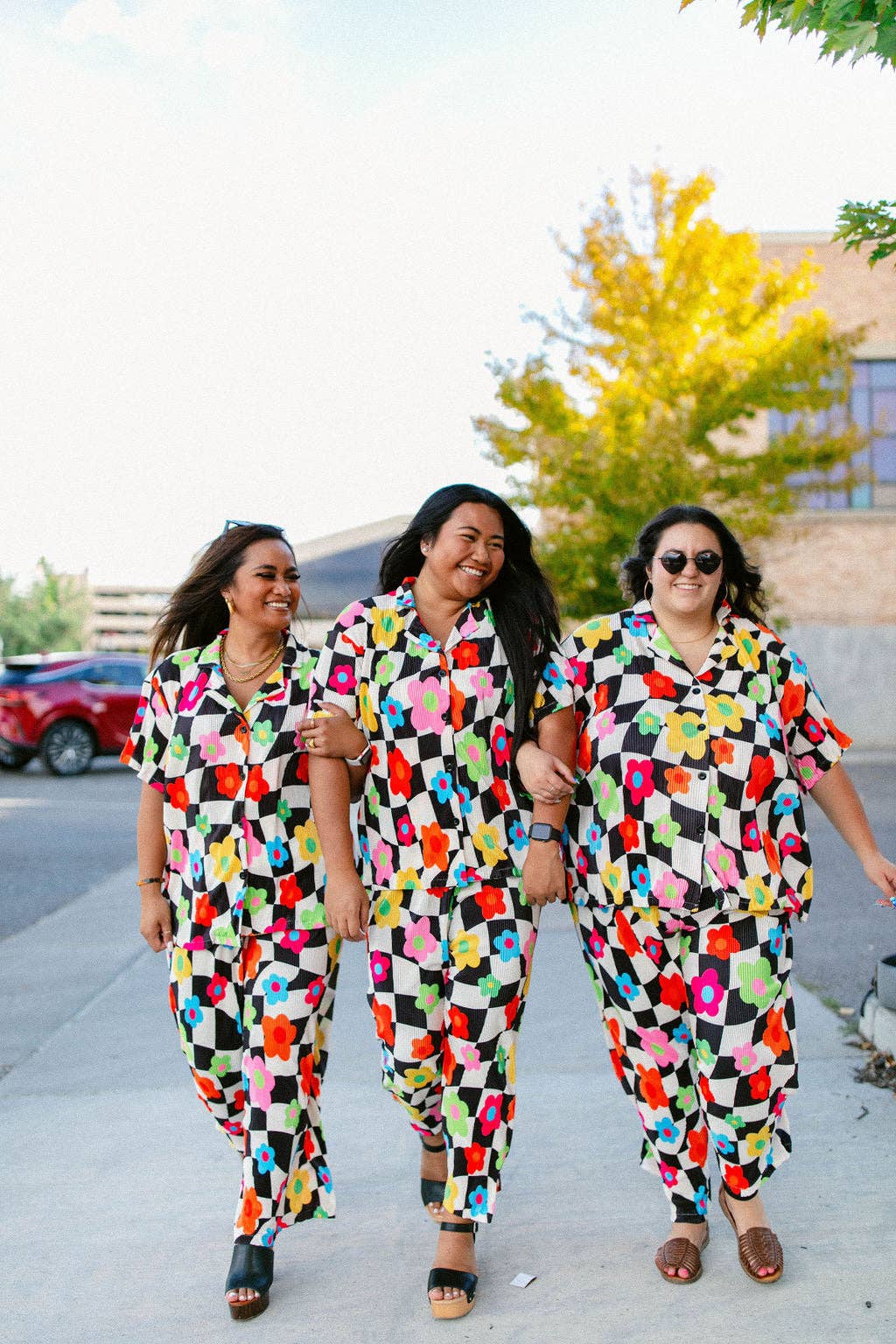 TABY ORIGINAL: In My Blooming Era Plisse Set IN SIZES XS-5X***