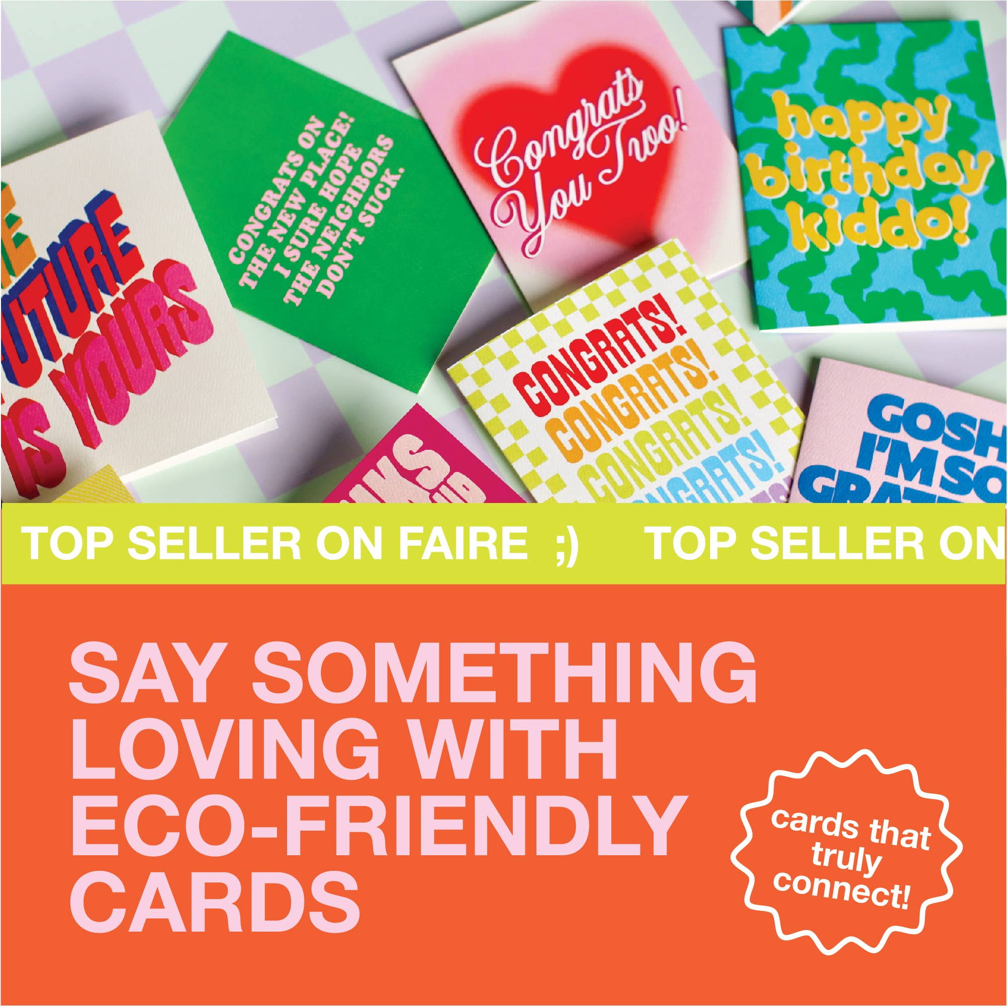 SENDING ALL MY LOVE - greeting card