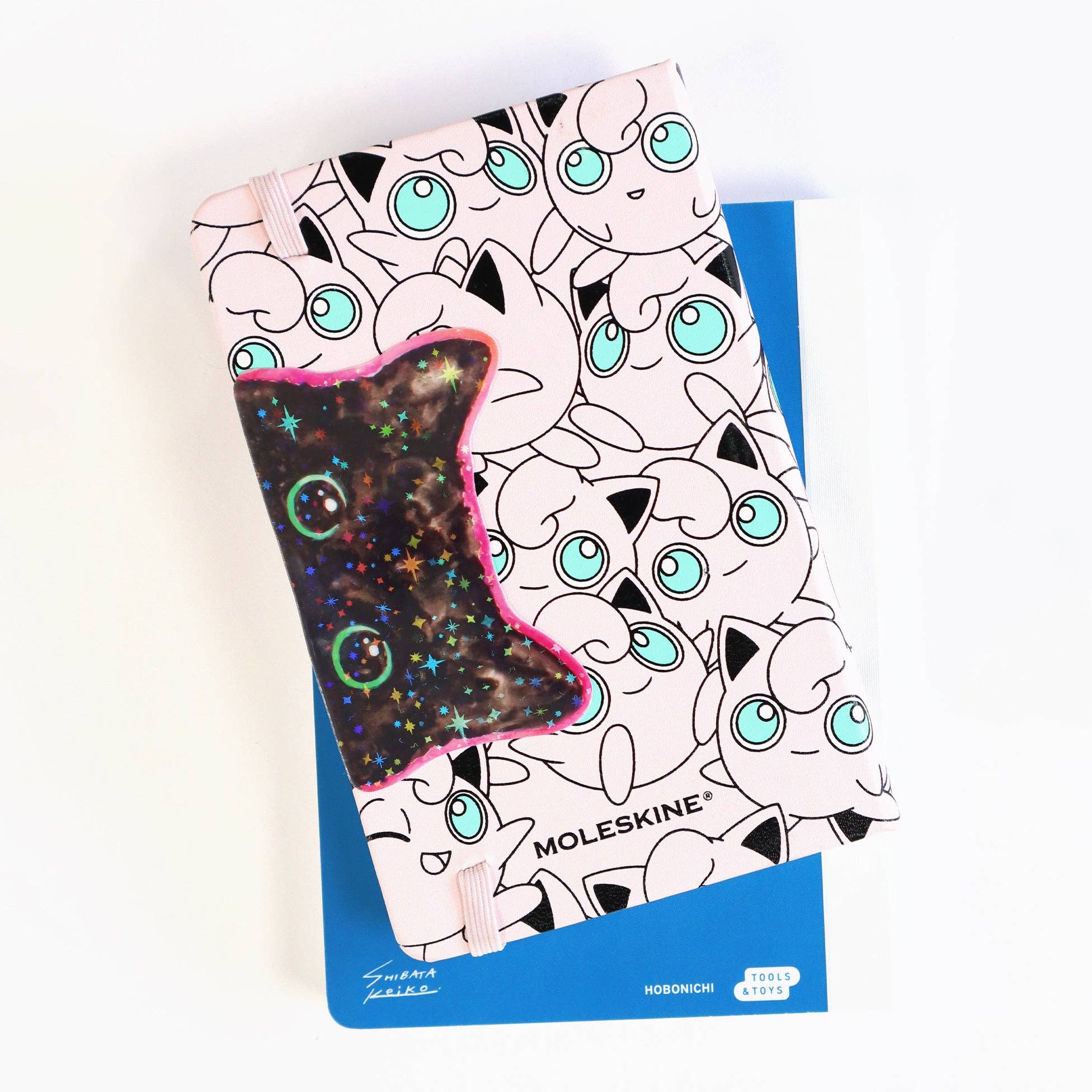 Cosmic Peek-a-Boo Kitty Sticker