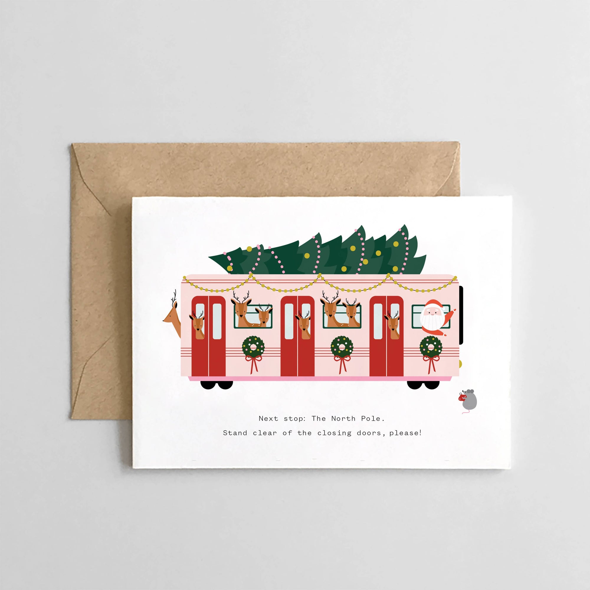 Next Stop: The North Pole - 
NYC Subway