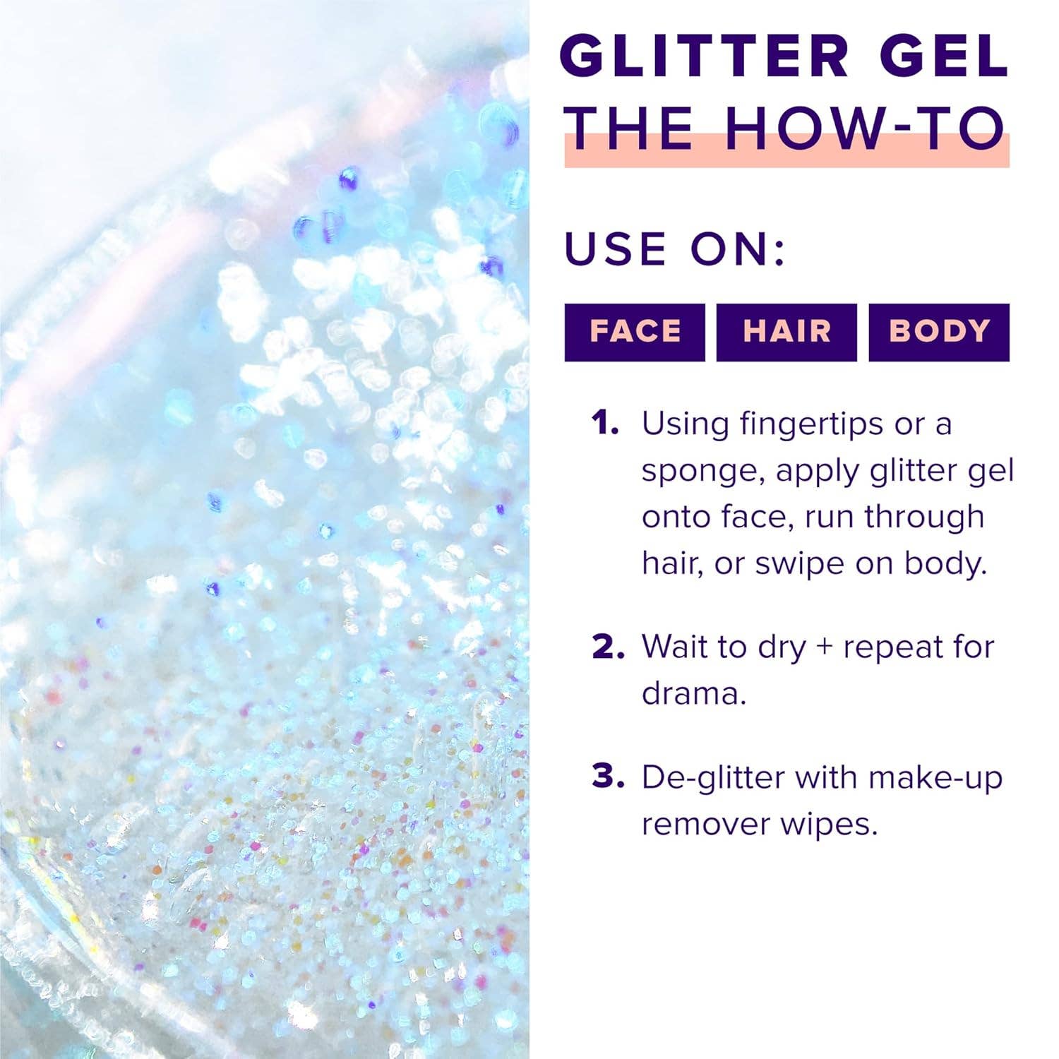 Original Glitter Gel -  Galaxy (Holographic)