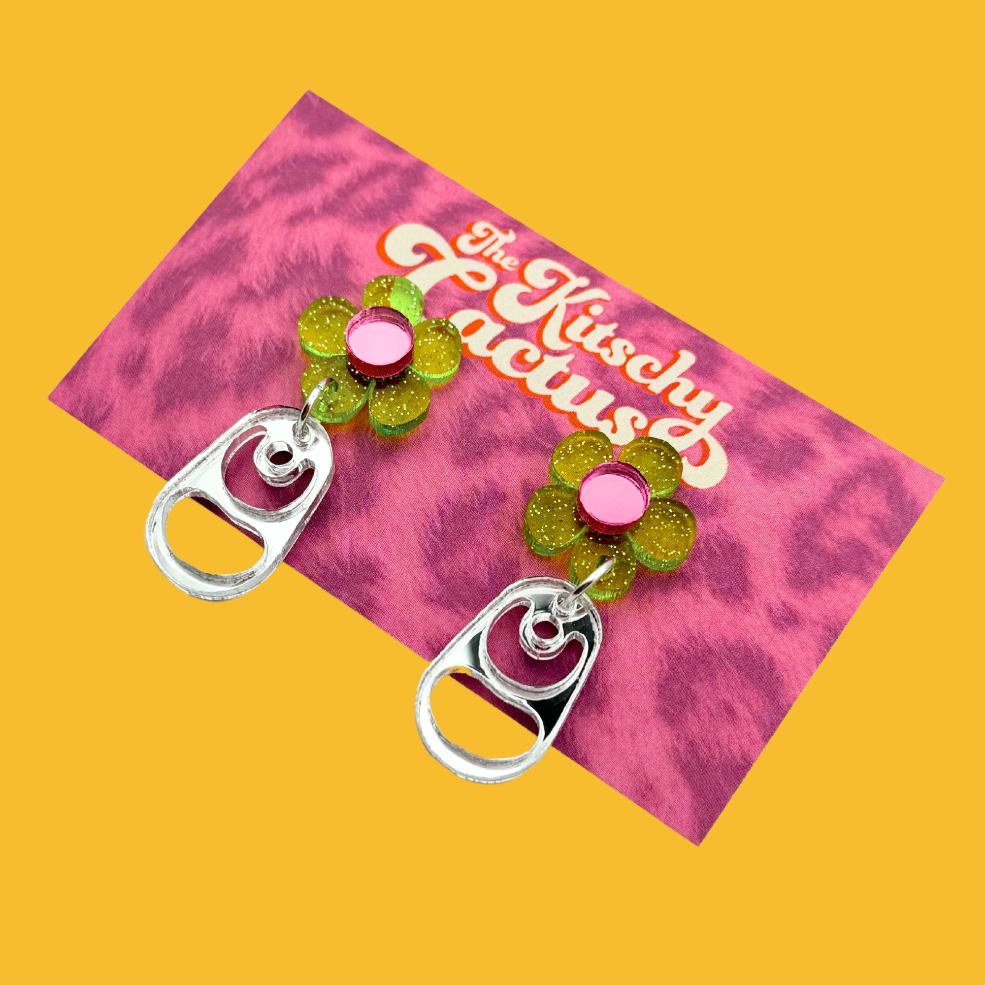 Wannabe- Soda Can Tab Earrings