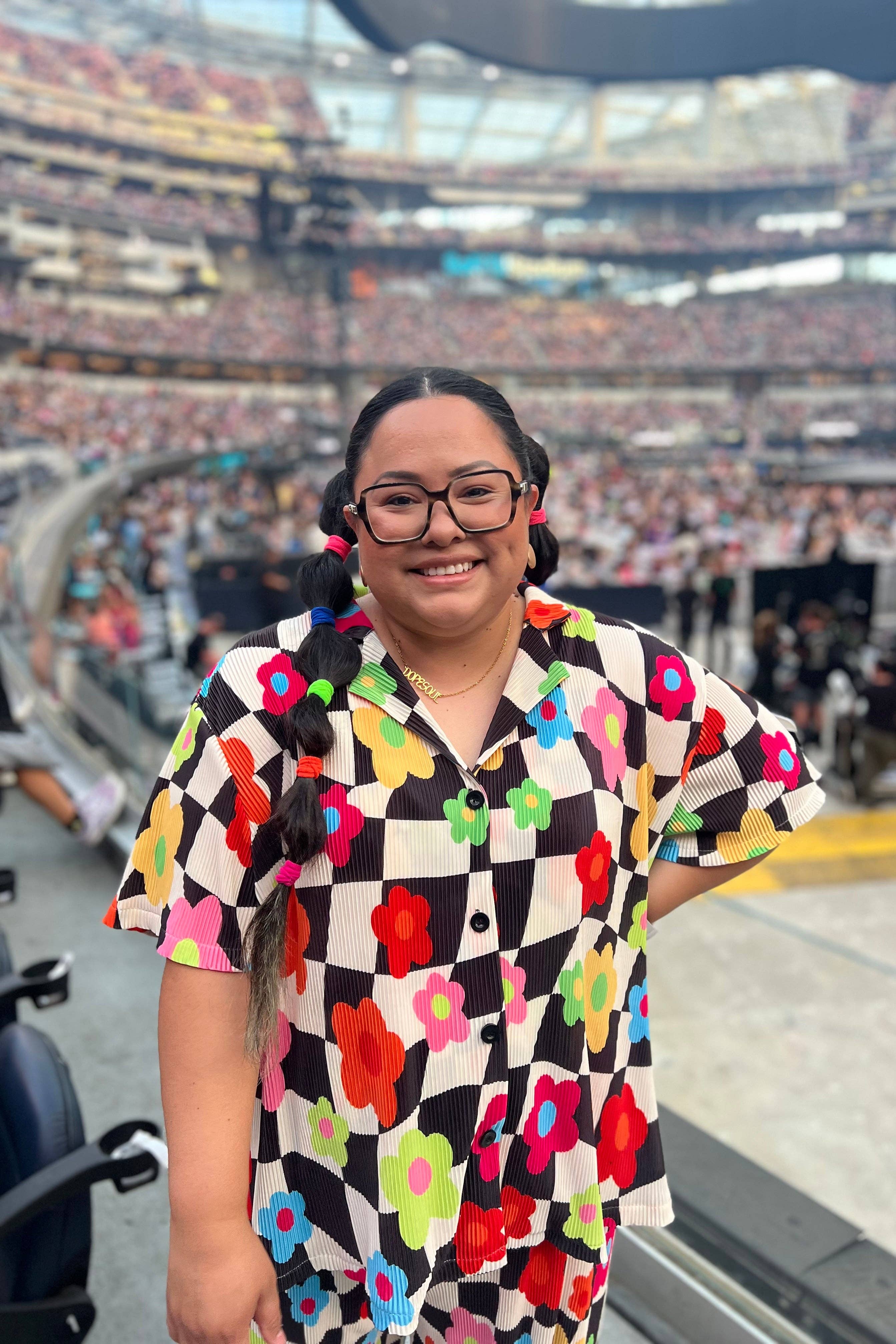 TABY ORIGINAL: In My Blooming Era Plisse Set IN SIZES XS-5X***