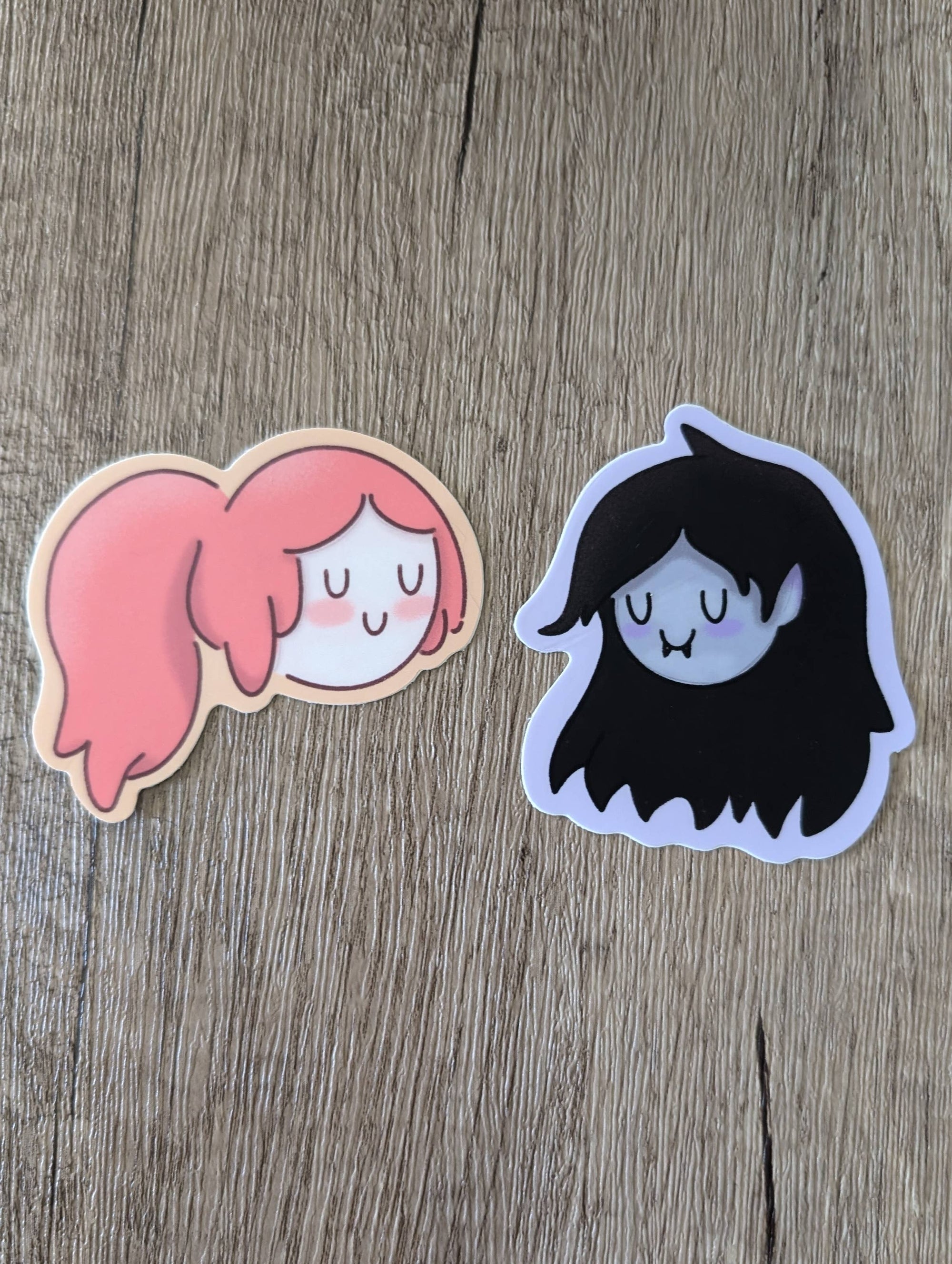 Bubbline - Cute Adventure Time Vinyl Sticker Couple